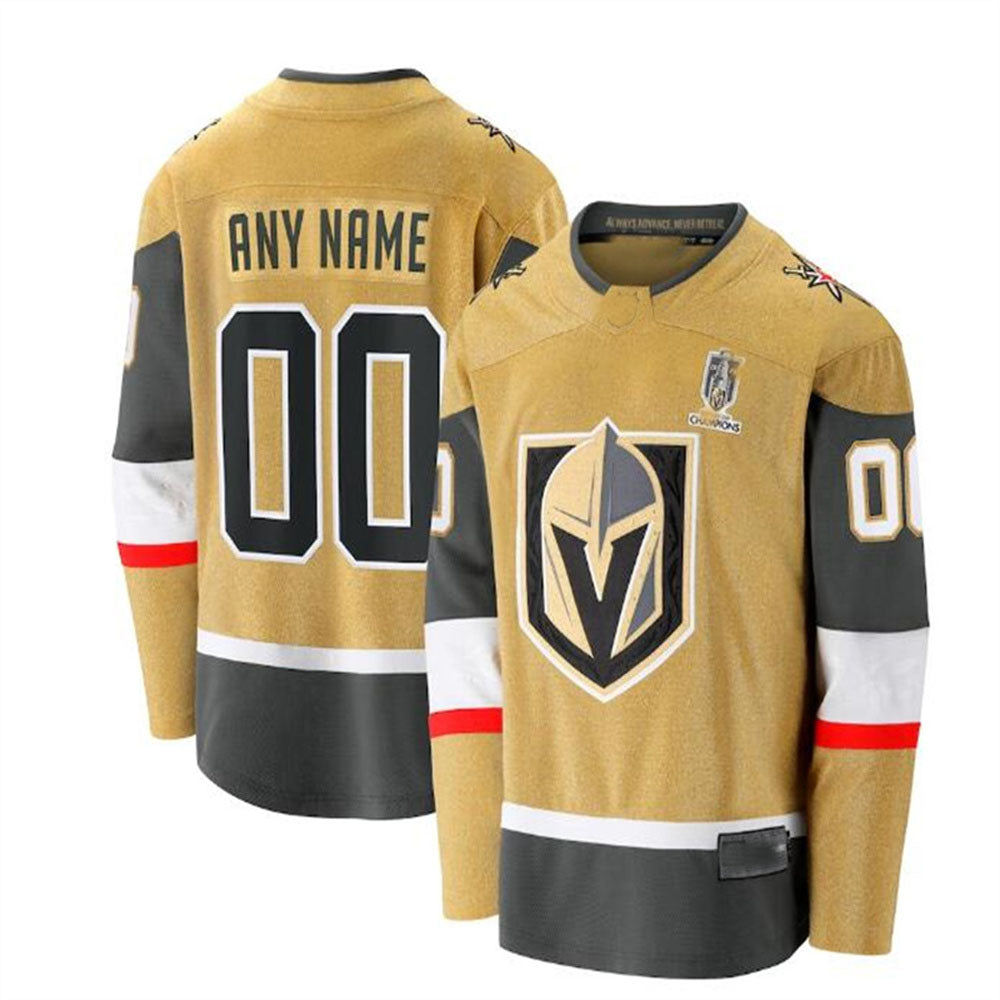 Custom gold hockey jersey | GameDay Jerseys