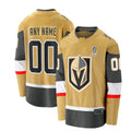 Custom gold hockey jersey | GameDay Jerseys