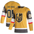 Custom gold hockey jersey #21 | GameDay Jerseys