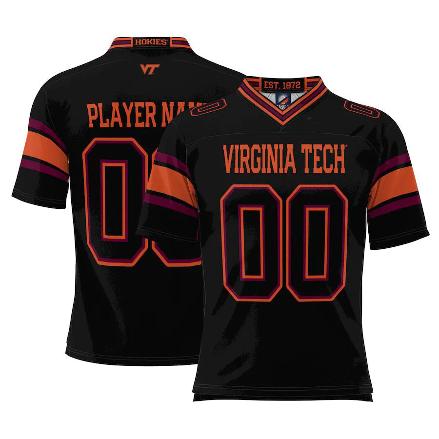 Custom black football jersey | GameDay Jerseys