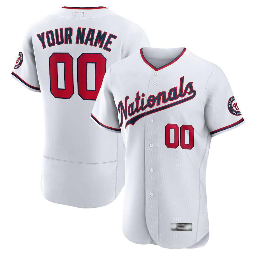 Custom white baseball jersey | GameDay Jerseys