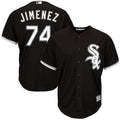 Custom Fan-Made Eloy Jimenez Chicago White Sox #74 Black Baseball Jersey