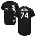 Custom Fan-Made Eloy Jimenez Chicago White Sox #74 Black Baseball Jersey