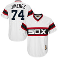 Custom Fan-Made Eloy Jimenez Chicago White Sox #74 White Baseball Jersey