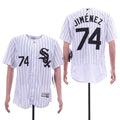 Custom Fan-Made Eloy Jimenez Chicago White Sox #74 White Baseball Jersey