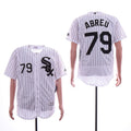 Custom Fan-Made Jose Abreu Chicago White Sox #79 White Baseball Jersey