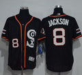 Custom Fan-Made Bo Jackson Chicago White Sox #8 Black Baseball Jersey
