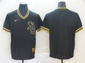 Custom Fan-Made Black Chicago White Sox Baseball Jersey Chicago White Sox Black Baseball Jersey