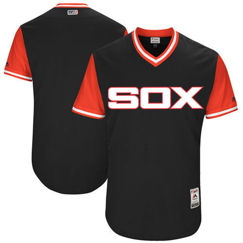 Custom Fan-Made Black 2017 Chicago White Sox Baseball Jersey Chicago White Sox Black 2017 Baseball Jersey