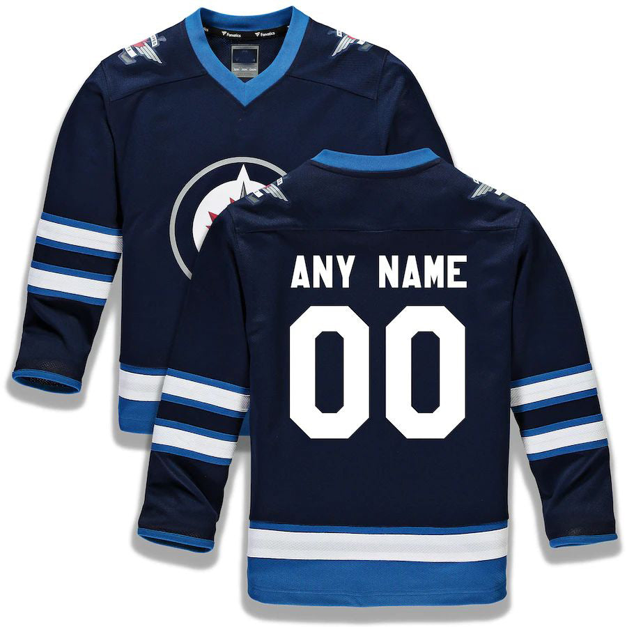 Custom navy hockey jersey | GameDay Jerseys