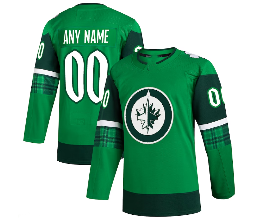 Custom green hockey jersey | GameDay Jerseys