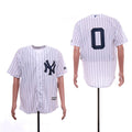 Custom Fan-Made Adam Ottavino New York Yankees #0 White Baseball Jersey