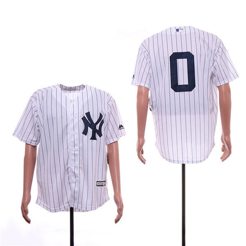 Custom Fan-Made Adam Ottavino New York Yankees #0 White Baseball Jersey