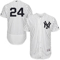 Custom Fan-Made Gary Sanchez New York Yankees #24 White Baseball Jersey