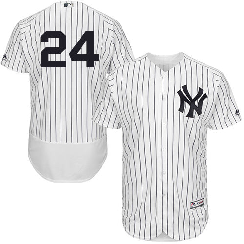 Custom Fan-Made Gary Sanchez New York Yankees #24 White Baseball Jersey