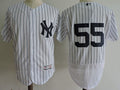 Custom Fan-Made Sonny Gray New York Yankees #55 Grey Baseball Jersey