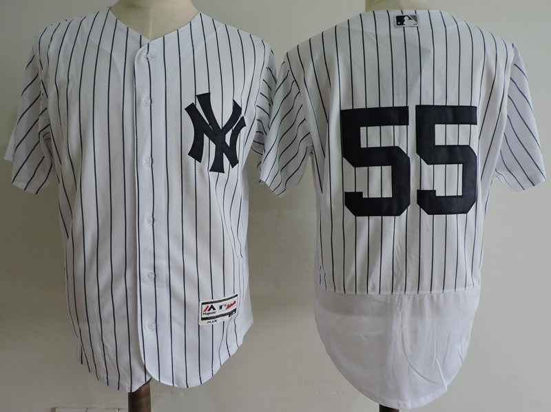 Custom Fan-Made Sonny Gray New York Yankees #55 Grey Baseball Jersey