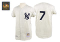 Custom Fan-Made Mickey Mantle New York Yankees #7 1961 Baseball Jersey