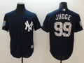 Custom Fan-Made Aaron Judge Spring Training New York Yankees #99 Navy 2018 Baseball Jersey