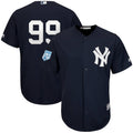 Custom Fan-Made Aaron Judge Spring Training New York Yankees #99 Navy 2019 Baseball Jersey