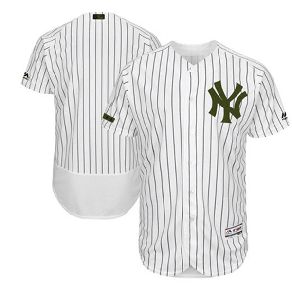 Custom Fan-Made 2017 New York Yankees Baseball Jersey New York Yankees 2017 Baseball Jersey