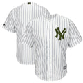 Custom Fan-Made White 2018 New York Yankees Baseball Jersey New York Yankees White 2018 Baseball Jersey