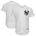 Custom Fan-Made White 2018 New York Yankees Baseball Jersey New York Yankees White 2018 Baseball Jersey