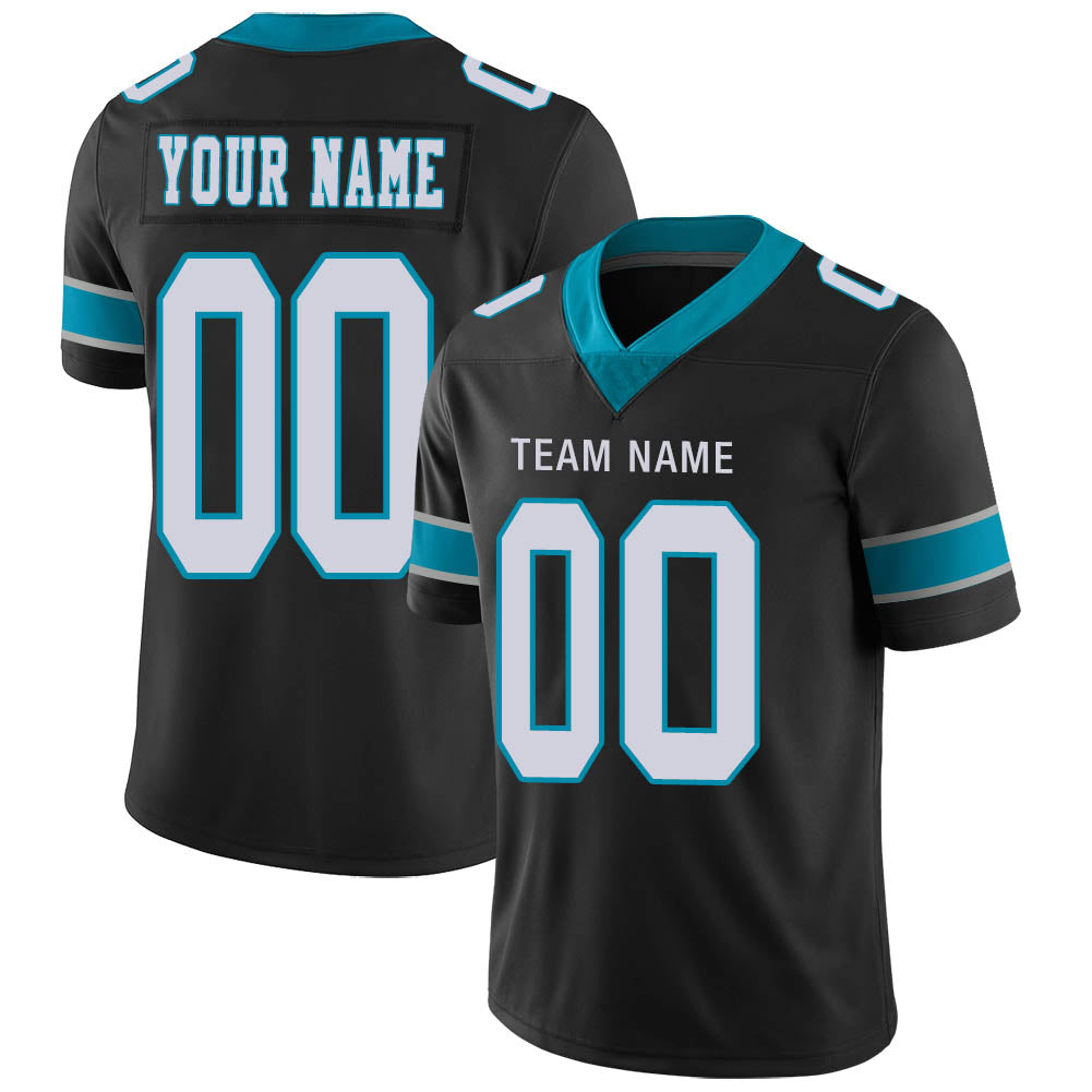 Custom black football jersey | GameDay Jerseys