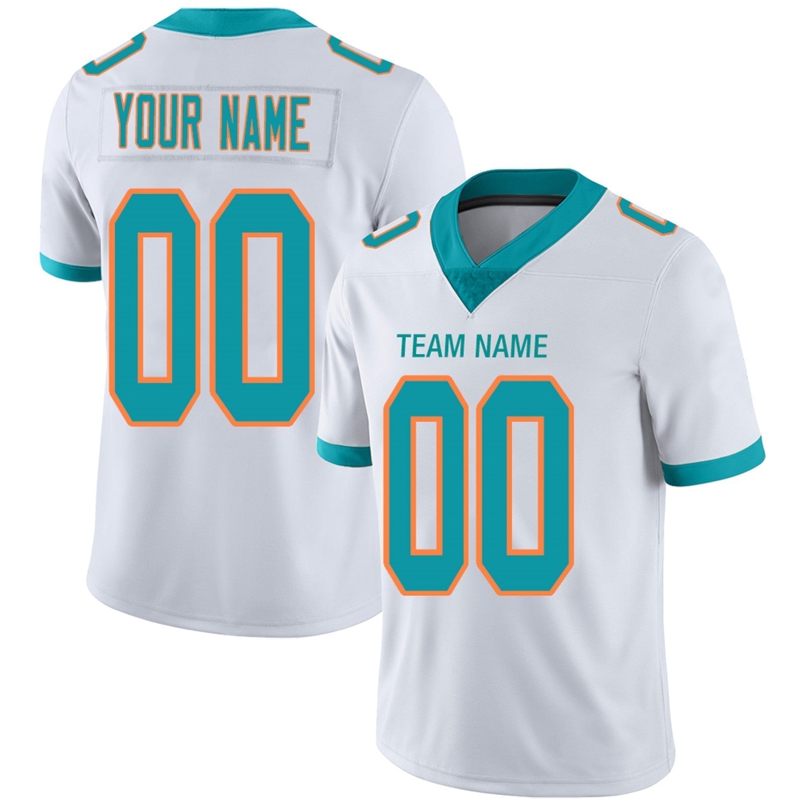 Custom football jersey front view | GameDay Jerseys
