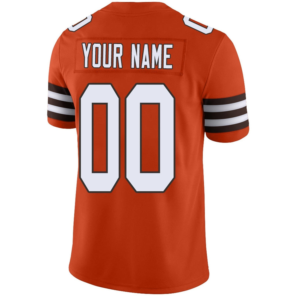Custom brown football jersey alternate | GameDay Jerseys