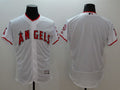 Custom Fan-Made White Los Angeles Angels Baseball Jersey Los Angeles Angels White Baseball Jersey