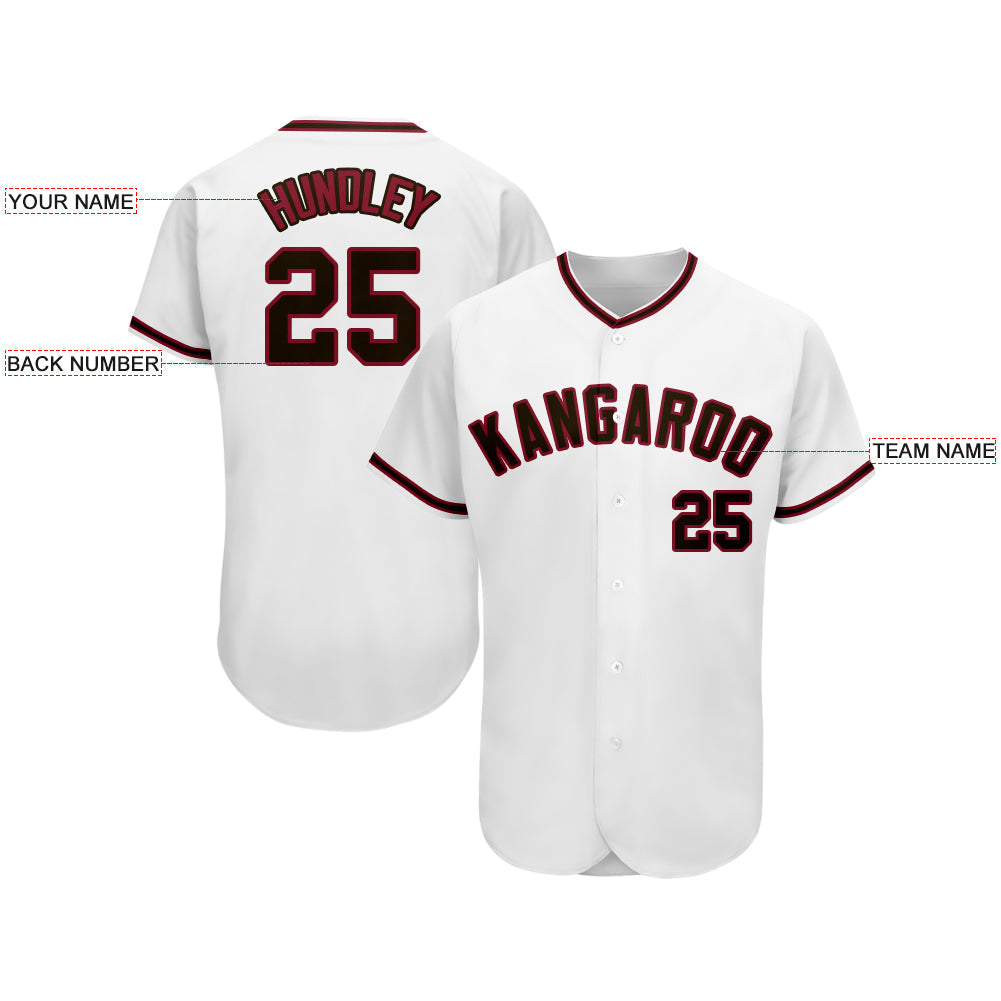 Custom baseball jersey front view | GameDay Jerseys