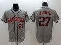 Custom Fan-Made Jose Altuve Houston Astros #27 Grey Baseball Jersey