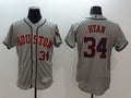 Custom Fan-Made Nolan Ryan Houston Astros #34 Grey Baseball Jersey