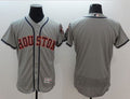 Custom Fan-Made Grey Houston Astros Baseball Jersey Houston Astros Grey Baseball Jersey