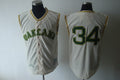 Custom Fan-Made Rollie Fingers Oakland Athletics #34 1968 Baseball Jersey