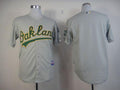 Custom Fan-Made Grey Oakland Athletics Baseball Jersey Oakland Athletics Grey Baseball Jersey