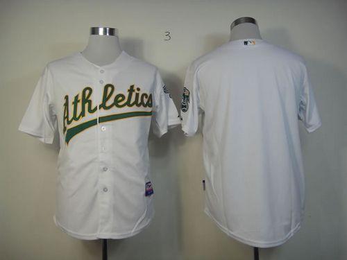 Custom Fan-Made White Oakland Athletics Baseball Jersey Oakland Athletics White Baseball Jersey