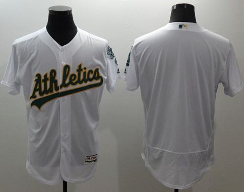 Custom Fan-Made White Oakland Athletics Baseball Jersey Oakland Athletics White Baseball Jersey