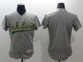 Custom Fan-Made Grey Oakland Athletics Baseball Jersey Oakland Athletics Grey Baseball Jersey