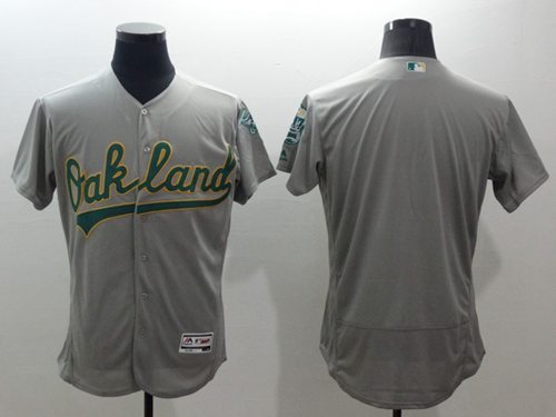 Custom Fan-Made Grey Oakland Athletics Baseball Jersey Oakland Athletics Grey Baseball Jersey