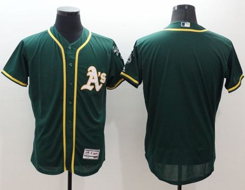 Custom Fan-Made Green Oakland Athletics Baseball Jersey Oakland Athletics Green Baseball Jersey