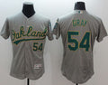 Custom Fan-Made Sonny Grey Oakland Athletics #54 Grey Baseball Jersey