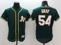 Custom Fan-Made Sonny Gray Oakland Athletics #54 Grey Baseball Jersey