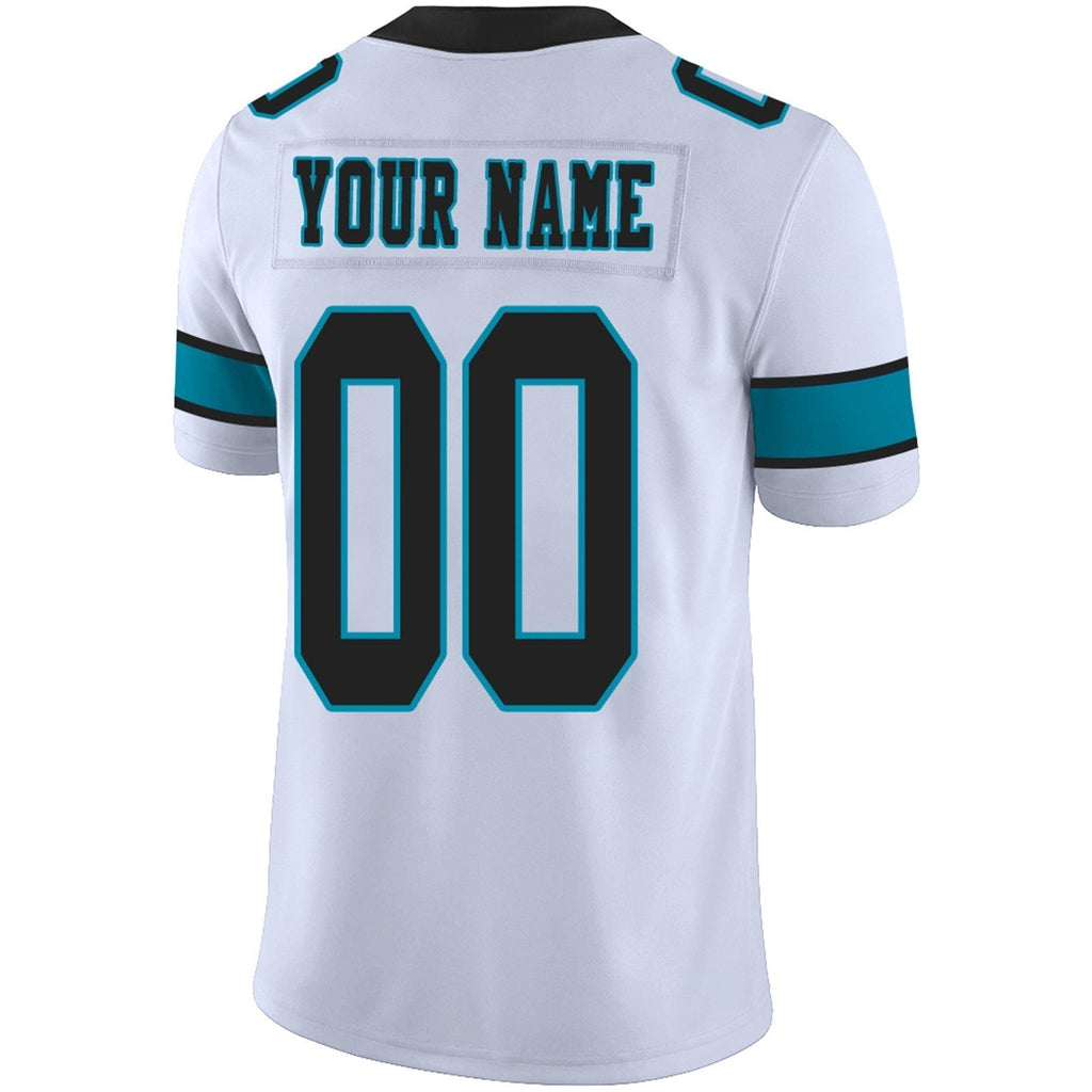 Custom blue football jersey product shot | GameDay Jerseys