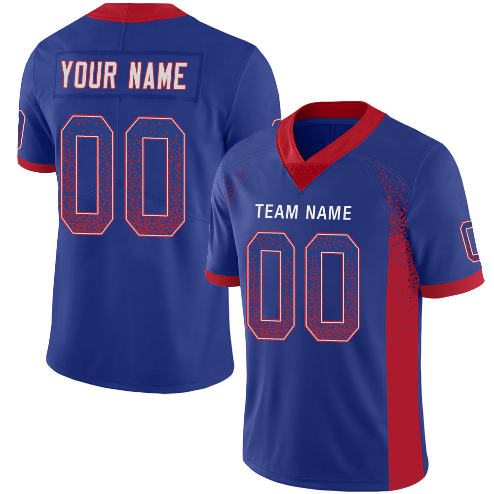 Custom blue football jersey | GameDay Jerseys