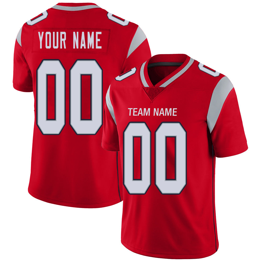 Custom red football jersey | GameDay Jerseys