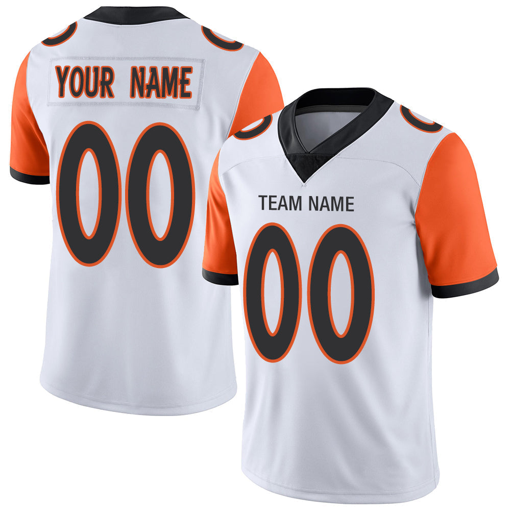 Custom white football jersey | GameDay Jerseys