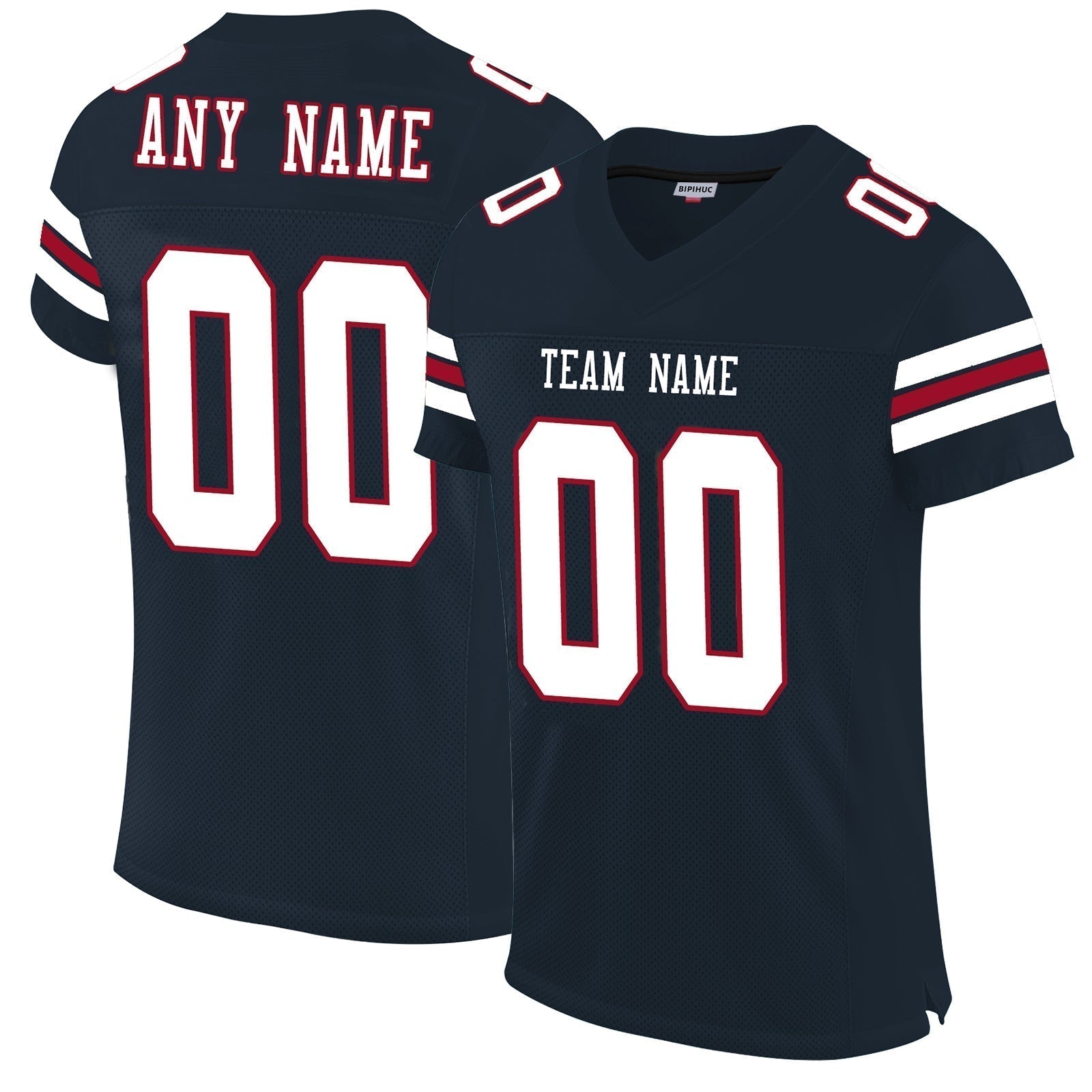 Custom navy football jersey | GameDay Jerseys