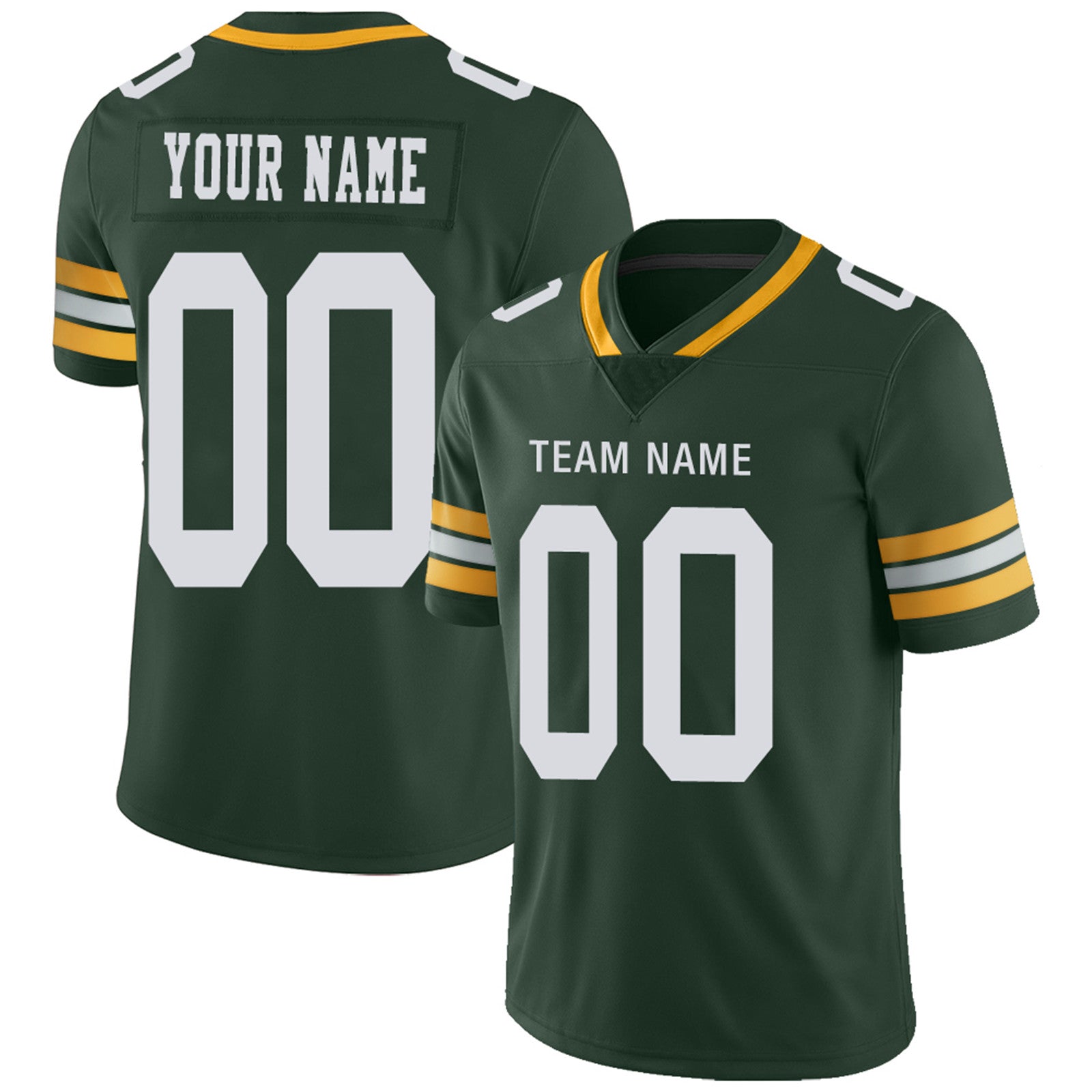 Custom green football jersey | GameDay Jerseys